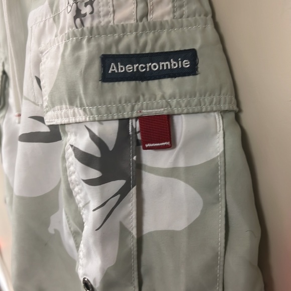 Abercrombie & Fitch S small men board short original tugger bathing suit grey - Picture 3 of 3